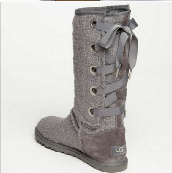 FINAL PRICE! UGGs Lavender Heirloom Boots - Picture 1 of 5